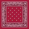 Paisley Bandanas Maroon
