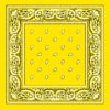 yellow bandana yellow paisley for any statement not just fashion