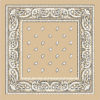Beige Paisley Bandana for the girls