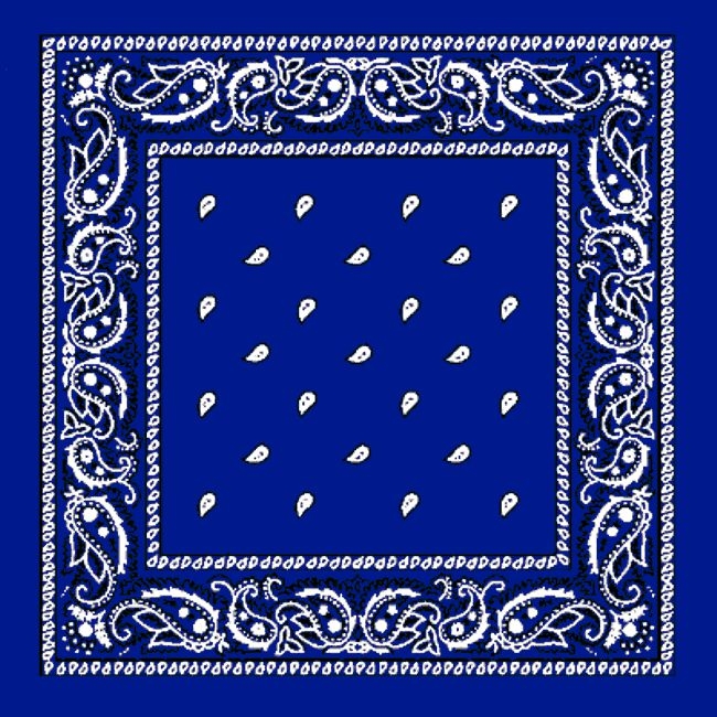 Blue Bandanas Royal Blue |Bandanas Australia