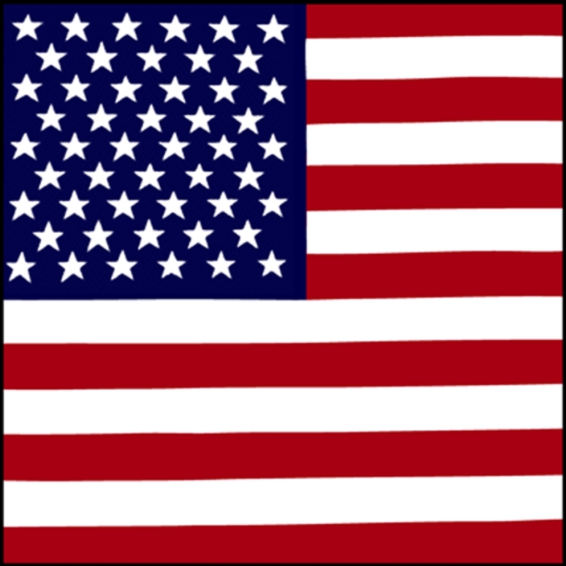 USA Multifunctional Headwear American Flag Stars & Stripes 