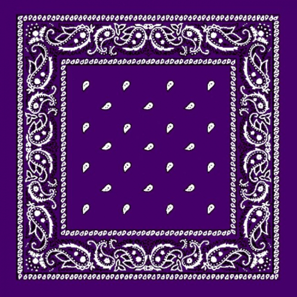 Purple Bandanas paisley bandanas Bandanas Australia