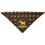 Woofers world advertise your pet spa or grooming service for pets using triangle pet bandana